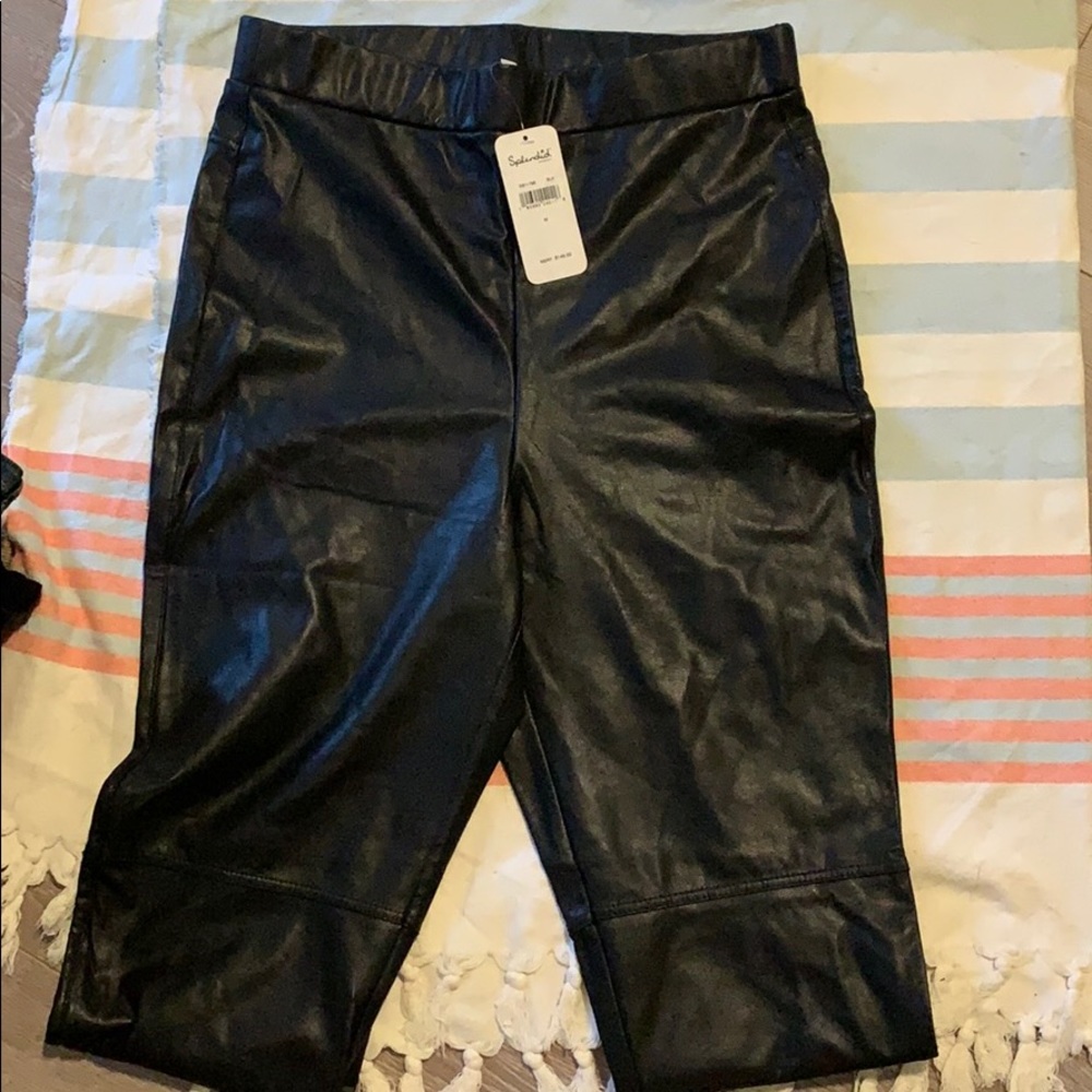 Splendid faux leather pants